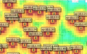 Wi-Fi AP Heat Map