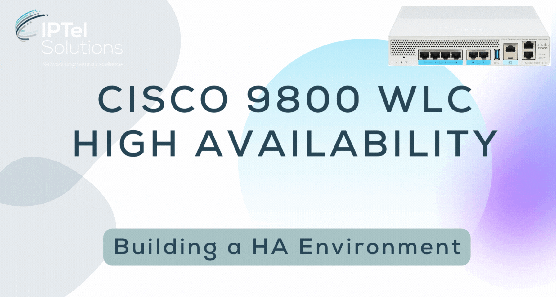 Cisco 9800 WLC High Availability