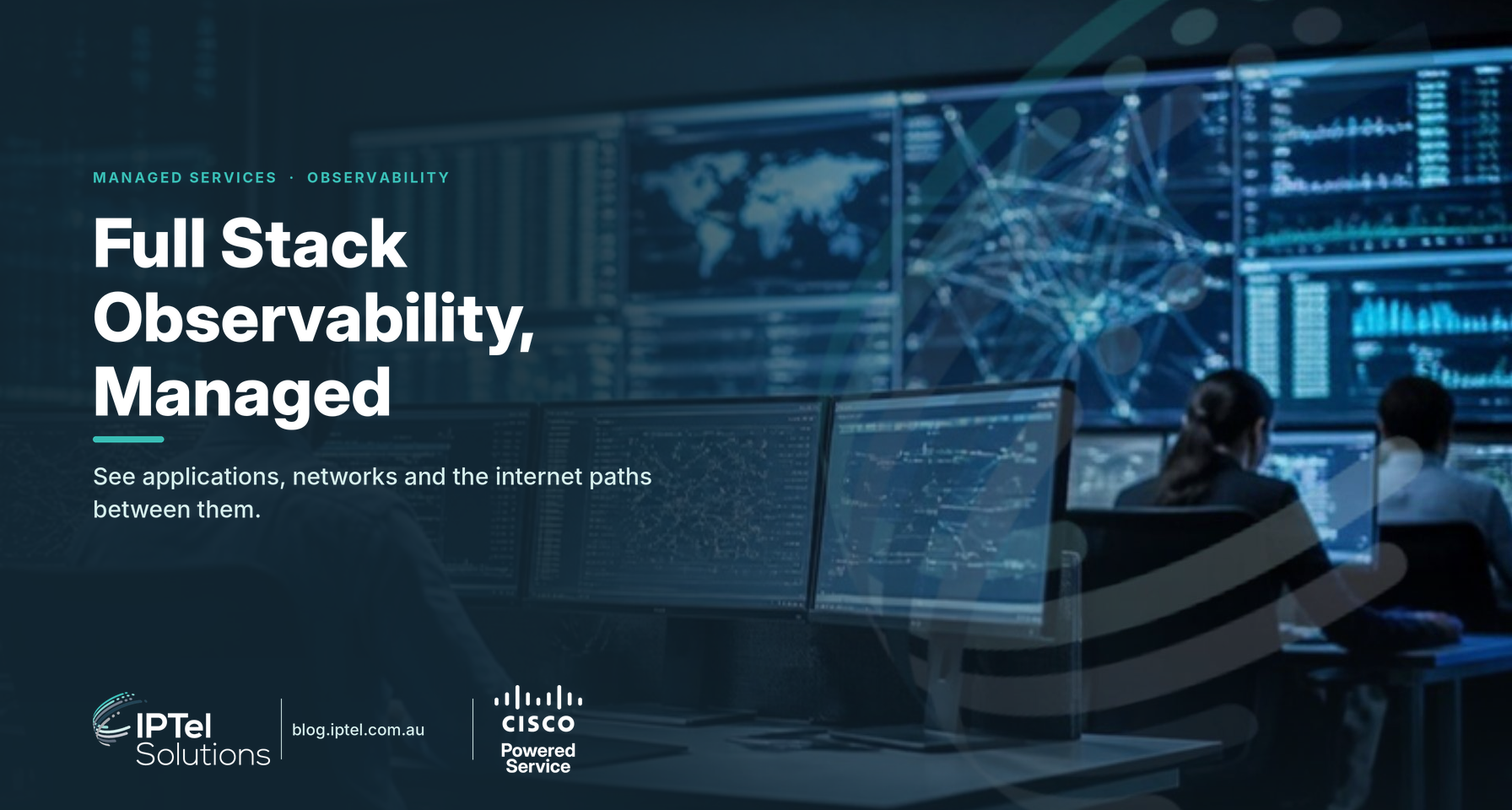 Full stack observability in a managed service: Highlight dashboard plus ThousandEyes internet, cloud and SaaS path visibility