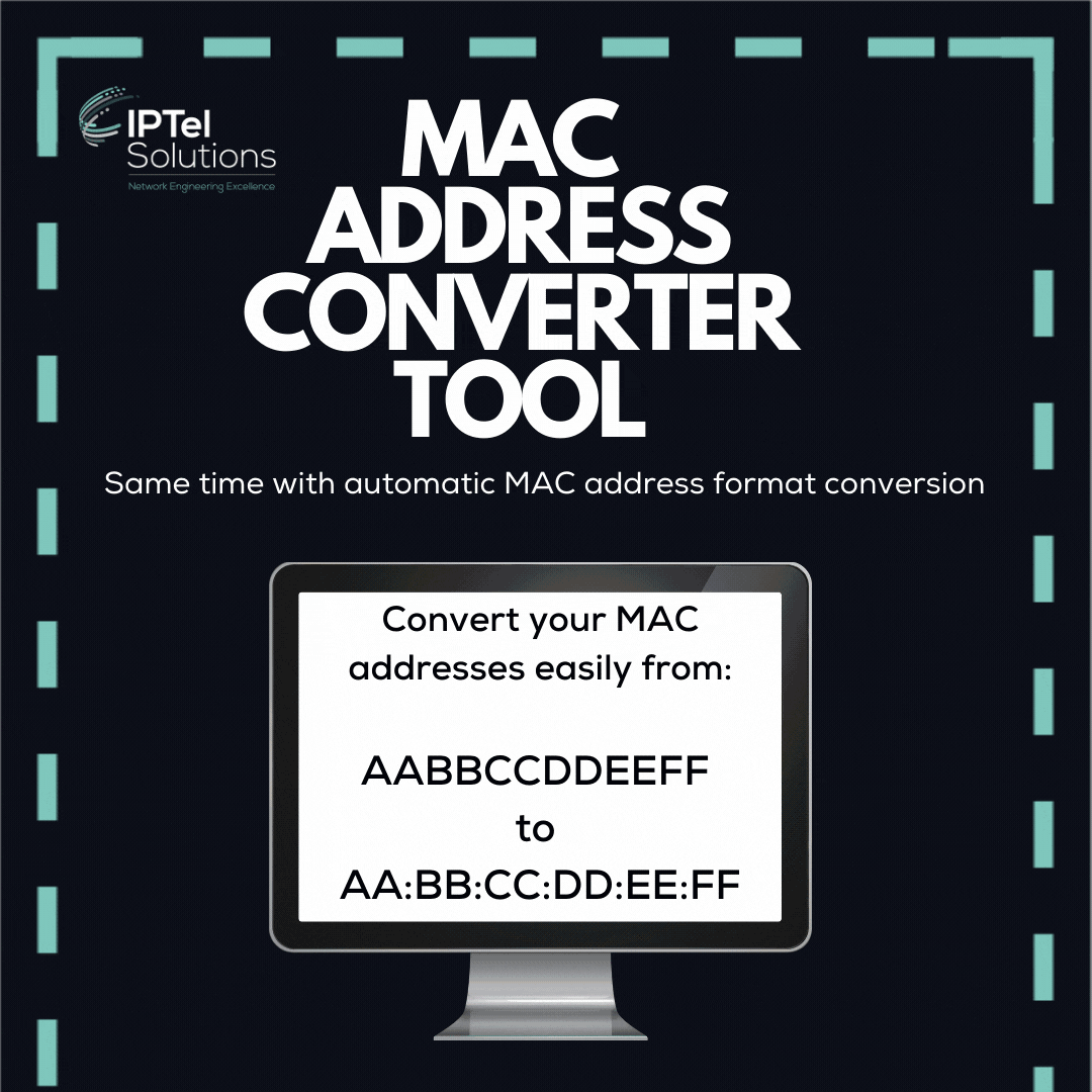 MAC Address Converter Tool