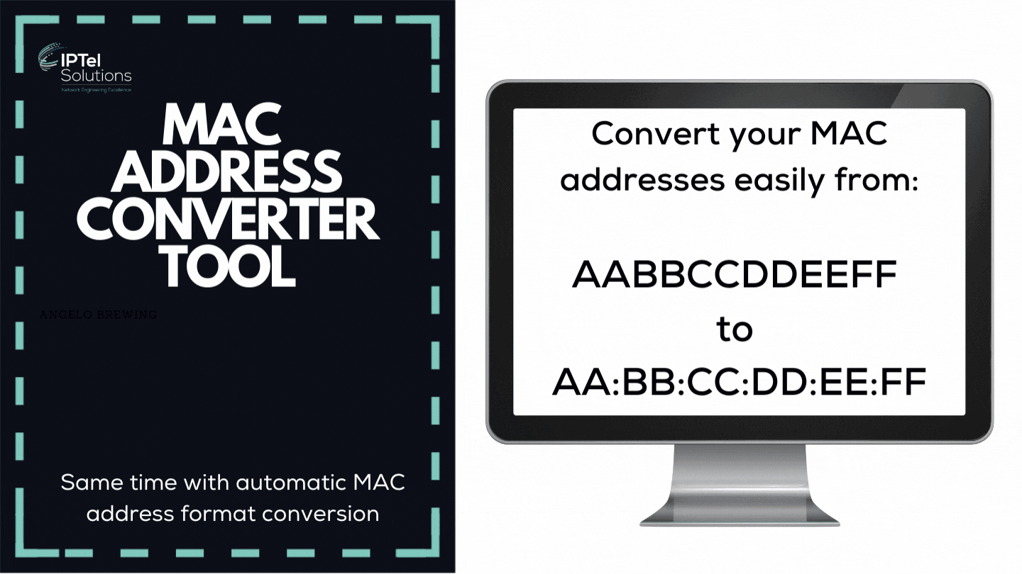 MAC Address Converter Tool