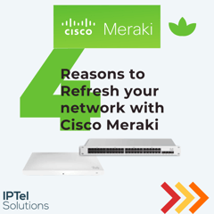 Reasons to Refresh your network with Cisco Meraki (2260 x 1240 px) (Instagram Post)