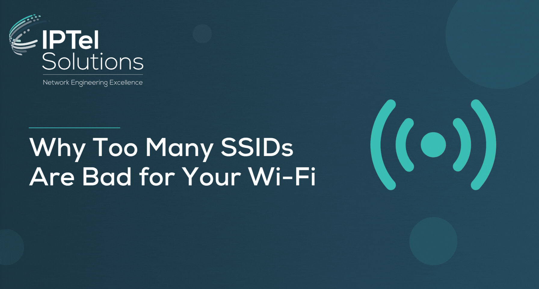 Using iPSK to reduce SSID Count