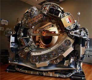 CT Scanner: With the covers removed