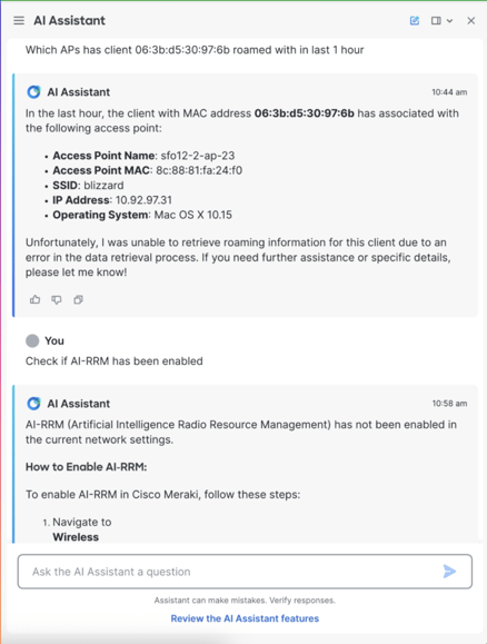 Cisco AI Assistant
